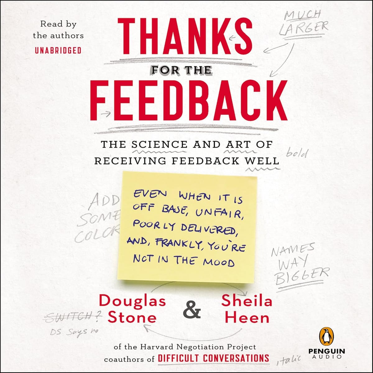 Book Summary: Thanks for the Feedback