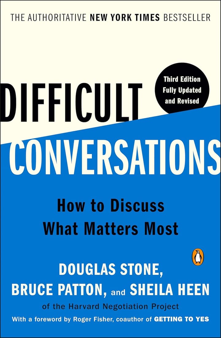 Book Summary: Difficult Conversations